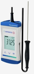 Thiết bị đo nhiệt độ có báo động chống nước với đầu dò ngâm Senseca ECO 121-3-GKK1000